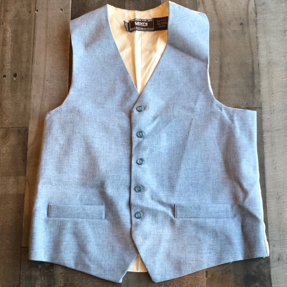 Vintage Deadstock Levi’s action suit vest